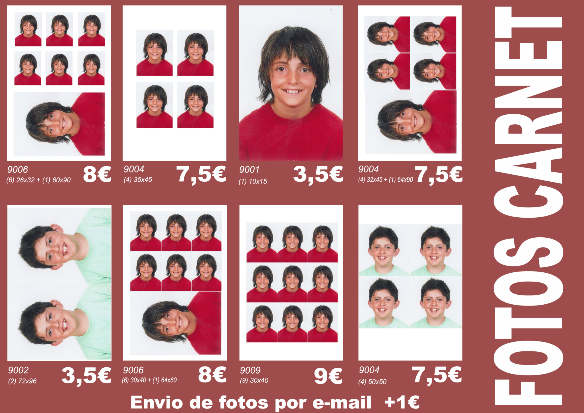 Fotos para Carnet y Documentos – FOTO BYTE STUDIO